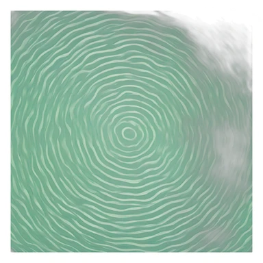 Concentric water waves sticker