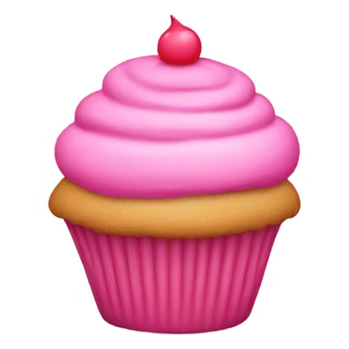 Pink t shirt of a cupcake sticker