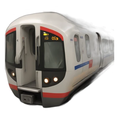 london underground train sticker