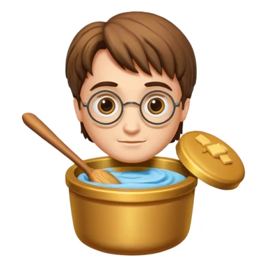 Harry pot de beurre ( harry potter mais dans un pot de beurre  sticker