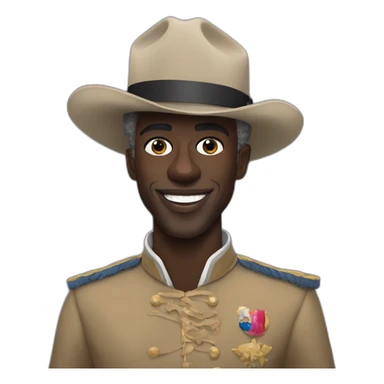 Mix between lil Nas x and Emmanuel macron sticker