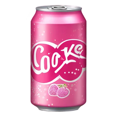 Pink coke  sticker