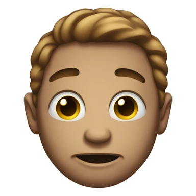 emoji with shadowed face creepy sticker