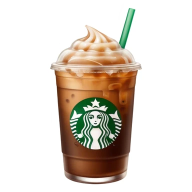 Starbucks ice coffee sticker