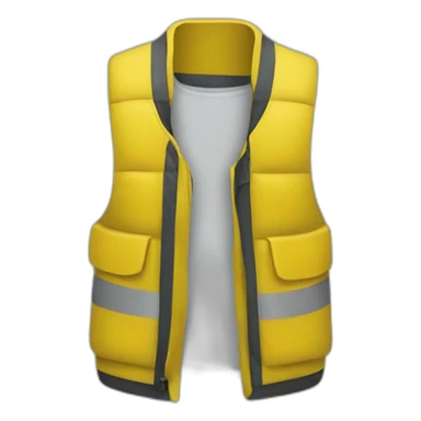 gilet jaune manifestant sticker