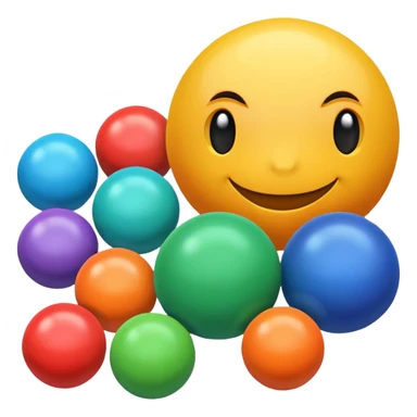 Rolling Balls sticker