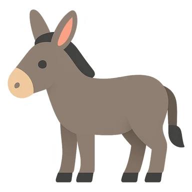 Donkey sticker