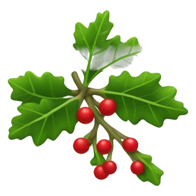 mistletoe  sticker
