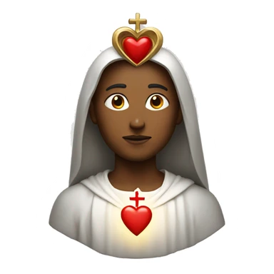 Sacred heart sticker