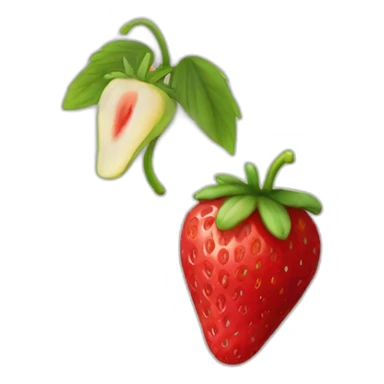 Fraise moisie sticker