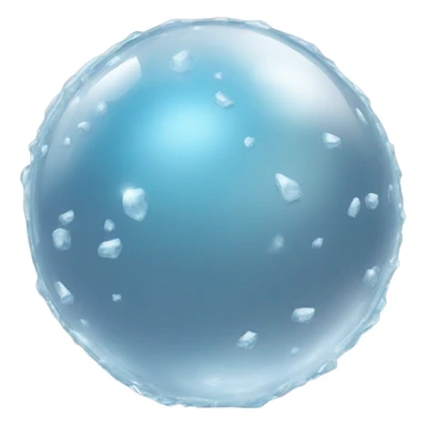 Ice ball sticker