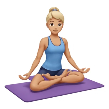 pilates on the mat sticker