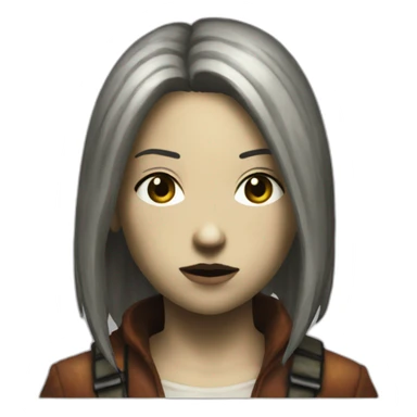 Dark Alessa from Silent Hill 3 sticker