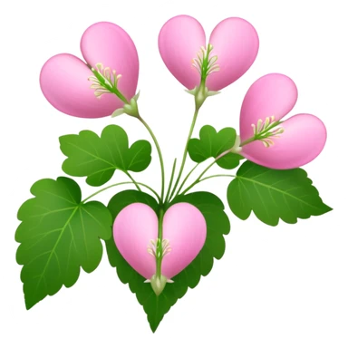 Dicentra spectabilis sticker