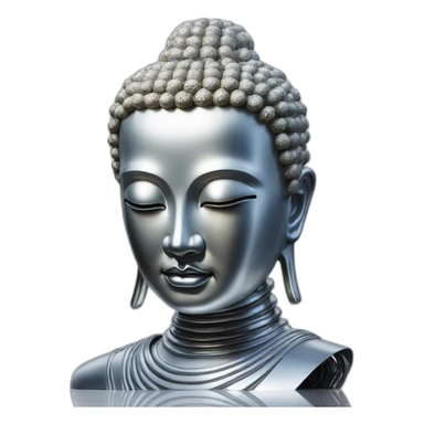 Buddha robot hajime sorayama sticker