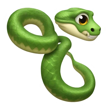 Snake with laxer eyes sticker