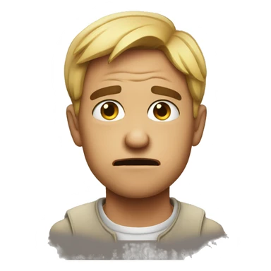 Disgusted gen z sticker