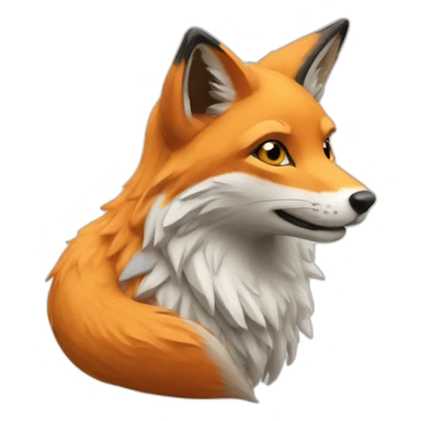 solitari fox sticker