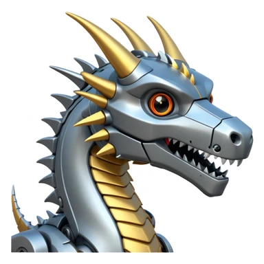Robo dragon sticker