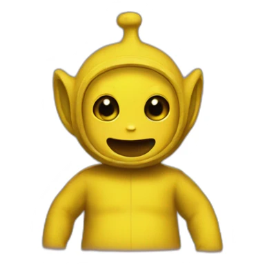 yellow teletubbie sticker