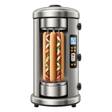 döner machine sticker