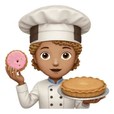 Pookie curlymoon pie sticker