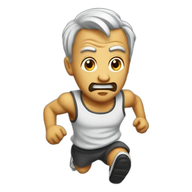 running tyrant sticker