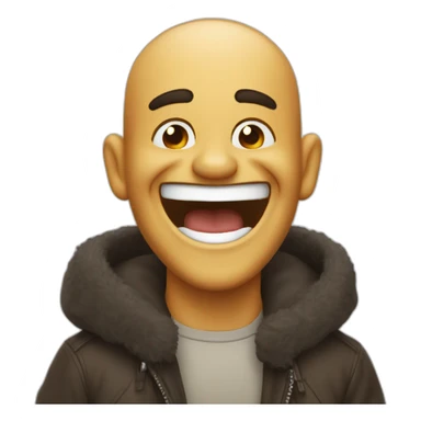 spaniard laughing out loud sticker