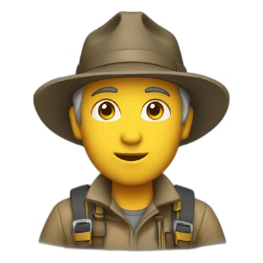 explorer 😑 , head sticker