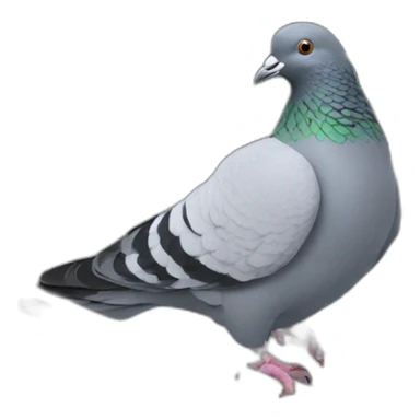 pigeon pen sticker
