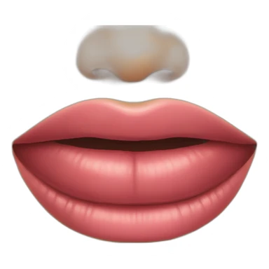 Lip bigger sticker