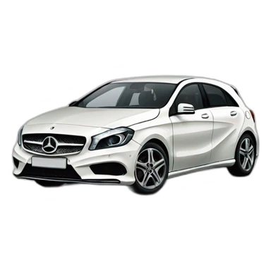 2015 Mercedes A180 sticker