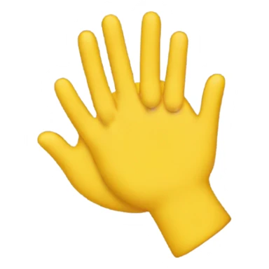 Non smiling hugging emoji sticker