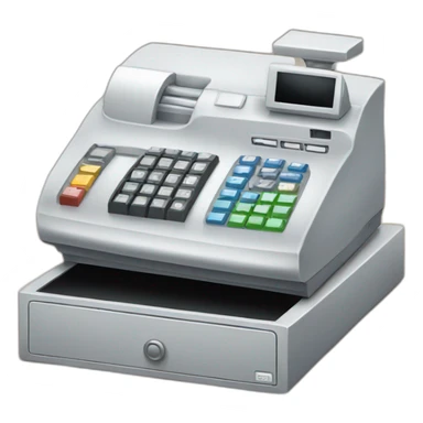 cash register sticker