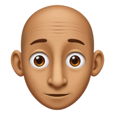 Unrealistically big nose  sticker