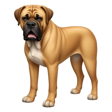 Bullmastiff Dog Breed Full Body sticker