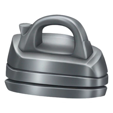 Iron for clothing sticker