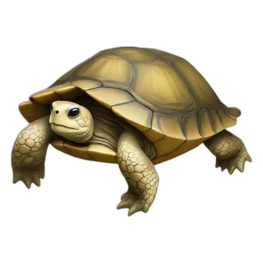 Tortue sous loutre sticker