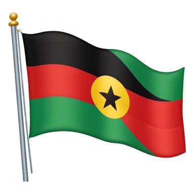 biafran flag emoji sticker