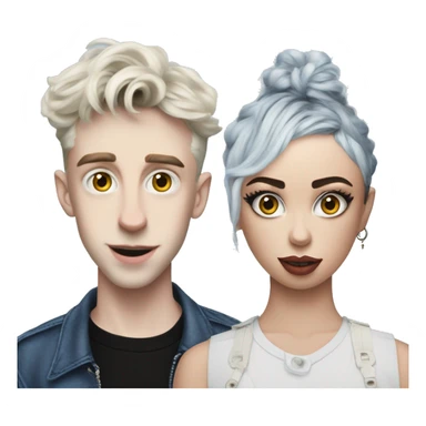 Troye sivan and charli xcx sticker