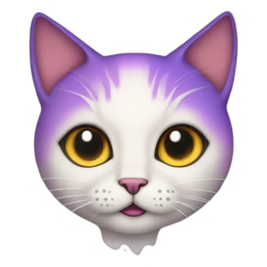 Galaxy cat sticker