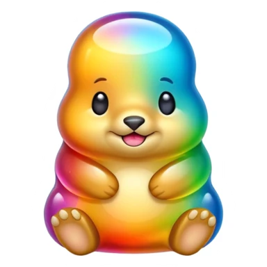 jelly candy gopher sticker