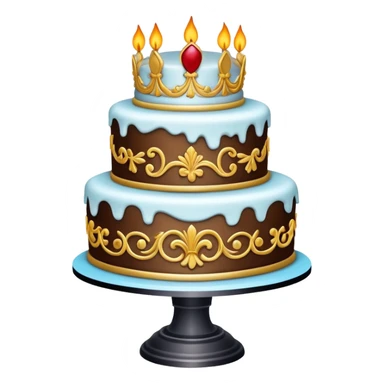 Drama cake  sticker