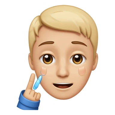 A combination of Face with Tears of Joy and Index Pointing at the Viewer sticker