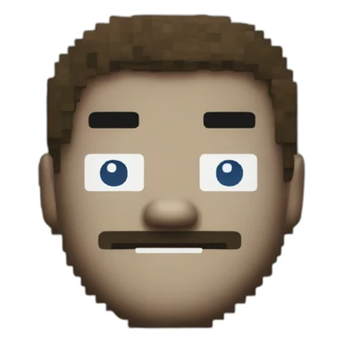 Pixelated 8 bit sticker