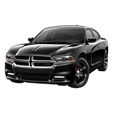dodge charger sxt with black rims sticker