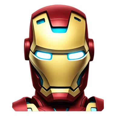 iron man withthumbs down sticker