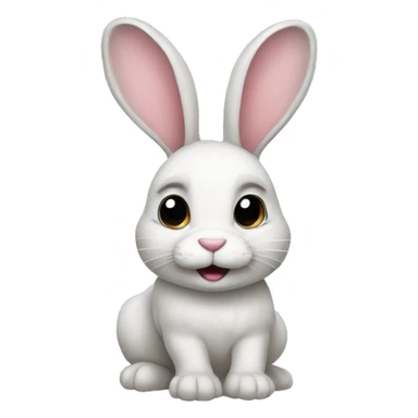 Bunny sticker
