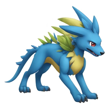 Kawaii cool Digimon-Fakemon-animal full body sticker