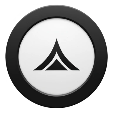 Aikido dojo symbol sticker